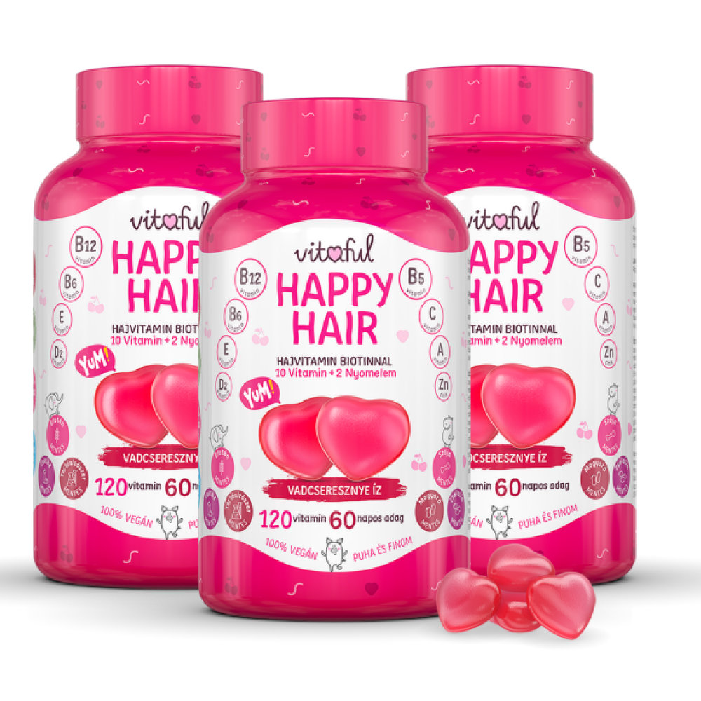 Happy Hair vitamine pentru păr
